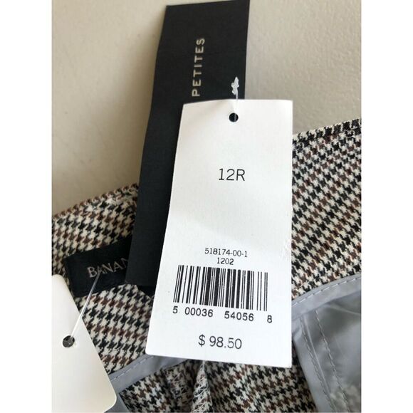 Banana Republic High Rise Wide Leg Crop Pant SZ 12R NWT - Picture 16 of 16